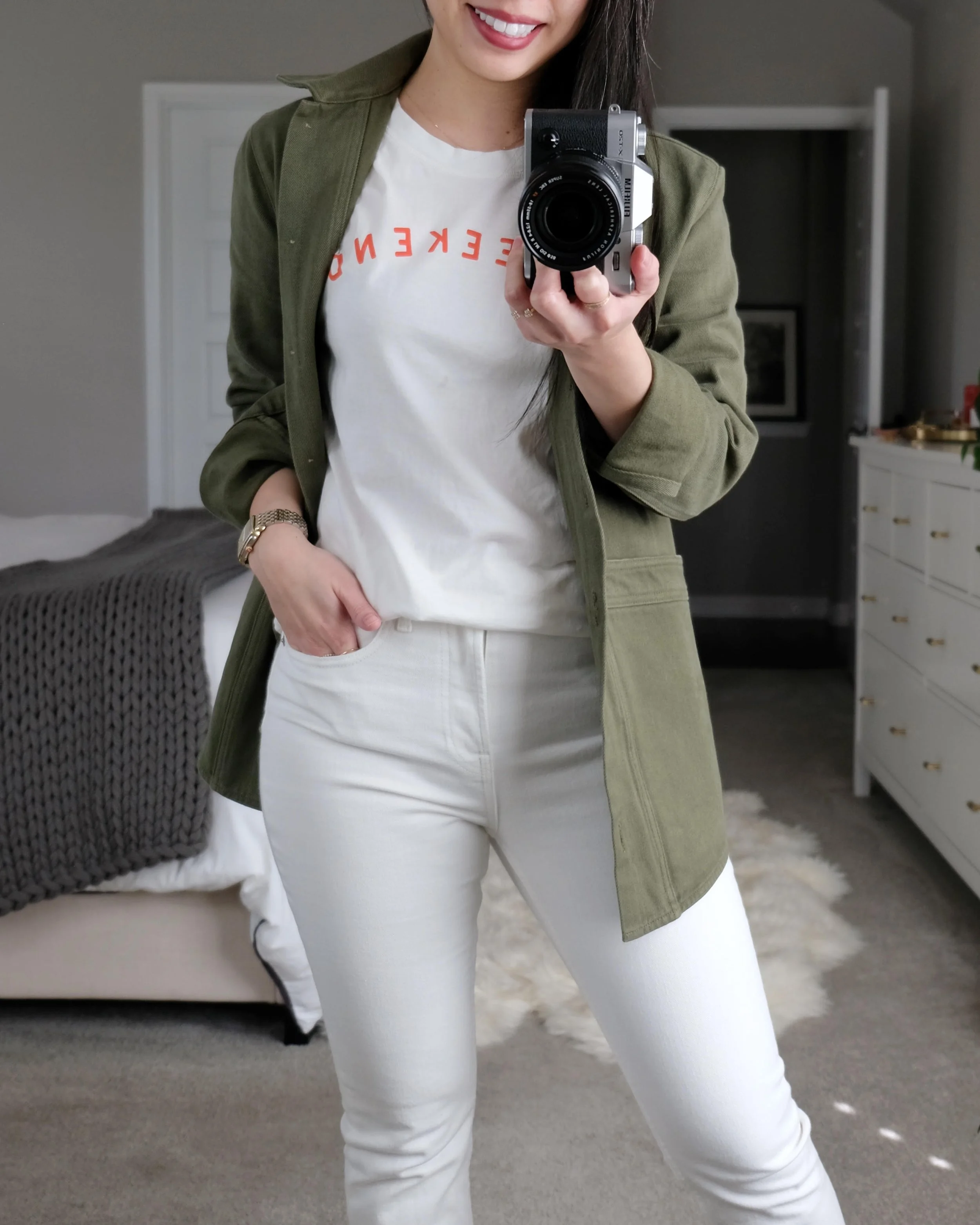 how to style the sezane will jacket — janna doan